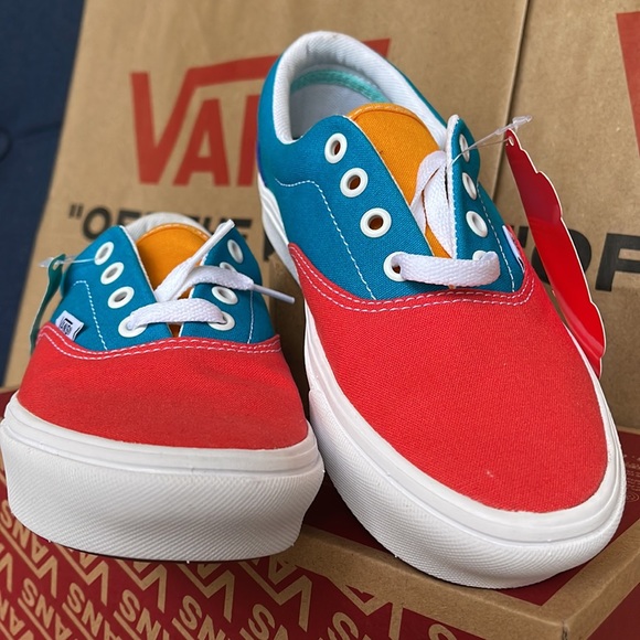 Vans Comfycush Era Multi Block Multi/True White WMNS - Picture 8 of 16